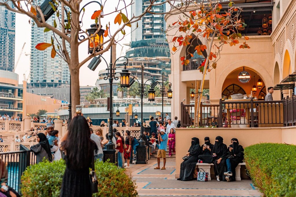 downtown, dubai, uae, tourism, city, people, buildings, burqa, girls, arab, shopping, center, dubai, dubai, dubai, dubai, dubai